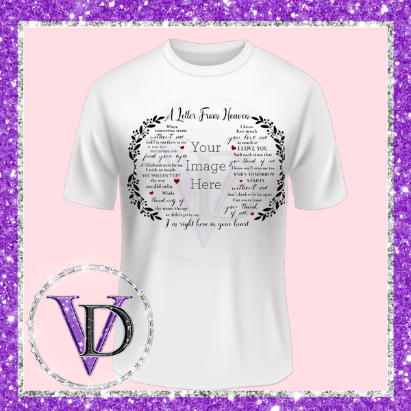 A Letter From Heaven Memorial T-Shirt