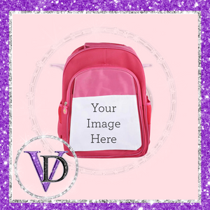 Custom Blue or Pink Back to School Back Pack