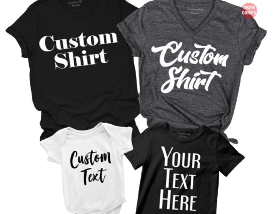 Custom T-Shirt-Create Your Own